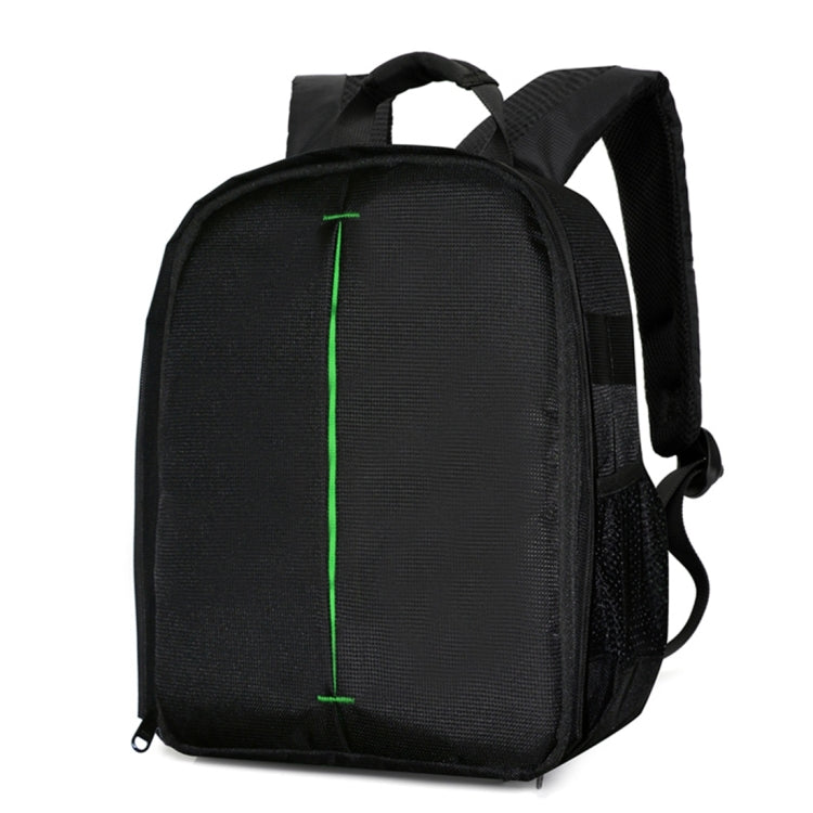 DL-B028 Portable Casual Style Water-resistant Scratch-proof Outdoor Sports Backpack SLR Camera Bag Phone Bag for GoPro, SJCAM, Nikon, Canon, Xiaomi Xiaoyi YI, iPad, Apple, Samsung, Huawei, Size: 27.5 * 12.5 * 34 cm(Green)