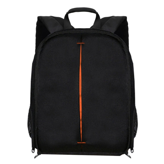 DL-B028 Portable Casual Style Water-resistant Scratch-proof Outdoor Sports Backpack SLR Camera Bag Phone Bag for GoPro, SJCAM, Nikon, Canon, Xiaomi Xiaoyi YI, iPad, Apple, Samsung, Huawei, Size: 27.5 * 12.5 * 34 cm(Red)