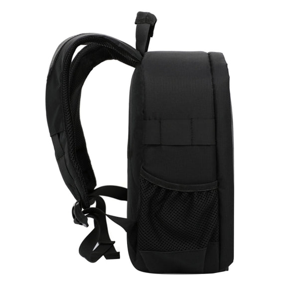 DL-B028 Portable Casual Style Water-resistant Scratch-proof Outdoor Sports Backpack SLR Camera Bag Phone Bag for GoPro, SJCAM, Nikon, Canon, Xiaomi Xiaoyi YI, iPad, Apple, Samsung, Huawei, Size: 27.5 * 12.5 * 34 cm(Red)