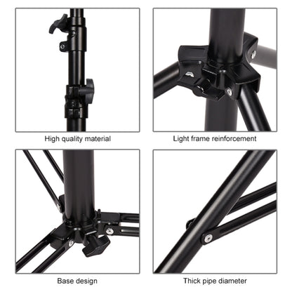 3m Height Professional Photography Metal Lighting Stand Spring Buffer Holder for Studio Flash Light - free shipping - PMC Jewellery - Order now!