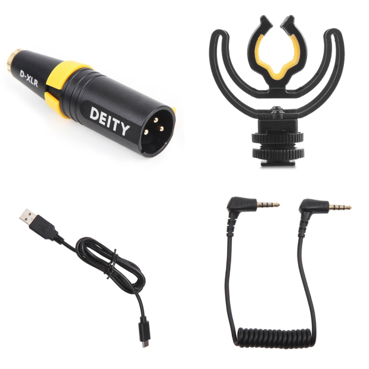 Deity V-Mic D3 Pro Kit Directional Condenser Shotgun Microphone with Shock Mount with Handle (Black) - free shipping - PMC Jewellery - Order now!