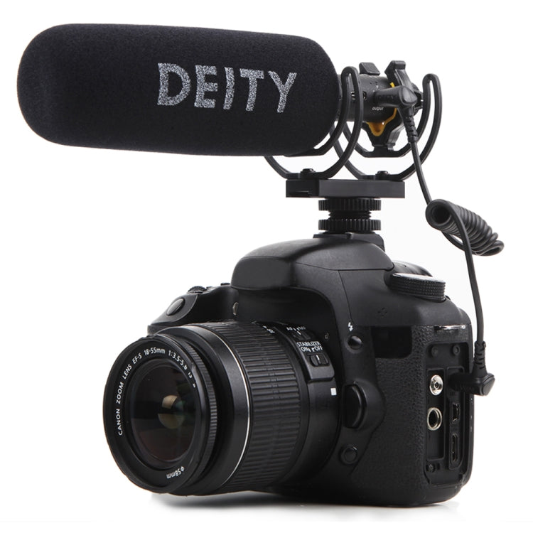Deity V-Mic D3 Pro Directional Condenser Shotgun Microphone with Shock Mount (Black) - free shipping - PMC Jewellery - Order now!