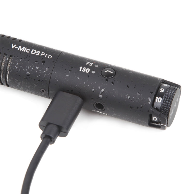 Deity V-Mic D3 Pro Directional Condenser Shotgun Microphone with Shock Mount (Black) - free shipping - PMC Jewellery - Order now!