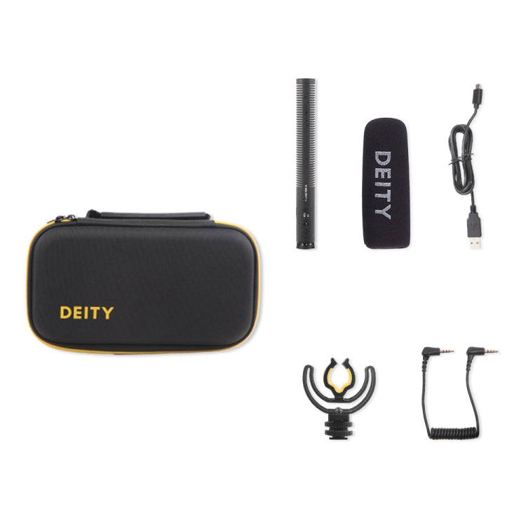 Deity V-Mic D3 Pro Directional Condenser Shotgun Microphone with Shock Mount (Black) - free shipping - PMC Jewellery - Order now!
