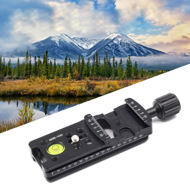 NNR-100 Multi-Purpose 100mm Nodal Rail Slide Plate QR Clamp Macro Panoramic Bracket - free shipping - PMC TechLife - Order now!