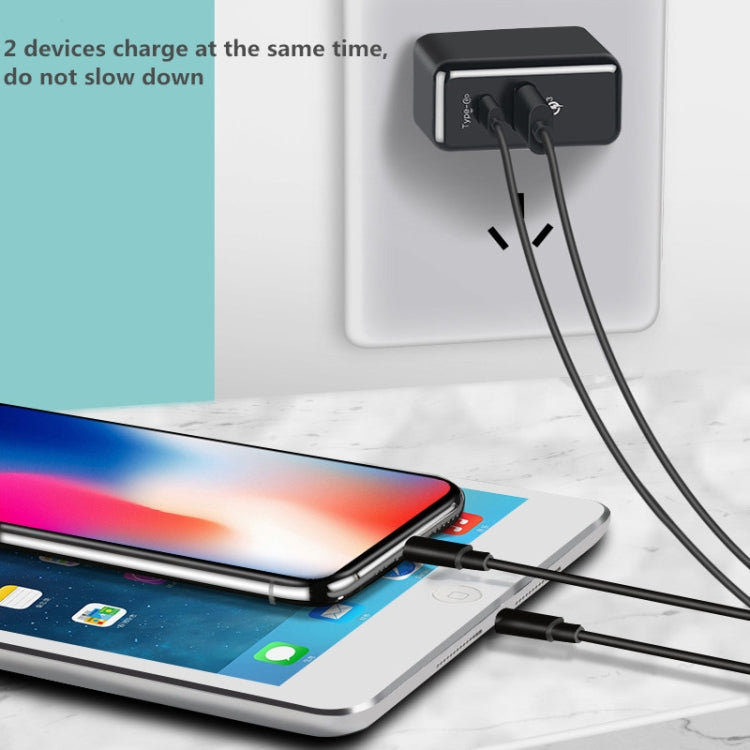 RUIGPRO 5V 3A QC 3.0 + PD Quick Charger Power Adapter for DJI OSMO Action, US Plug - Cable & Charger by PMC TechLife | Online Shopping South Africa | PMC TechLife | Buy Now Pay Later Mobicred