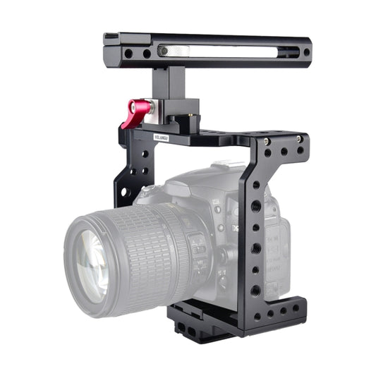 YELANGU C8 YLG0910 Handle Video Camera Cage Stabilizer(Black) - free shipping - PMC Jewellery - Order now!