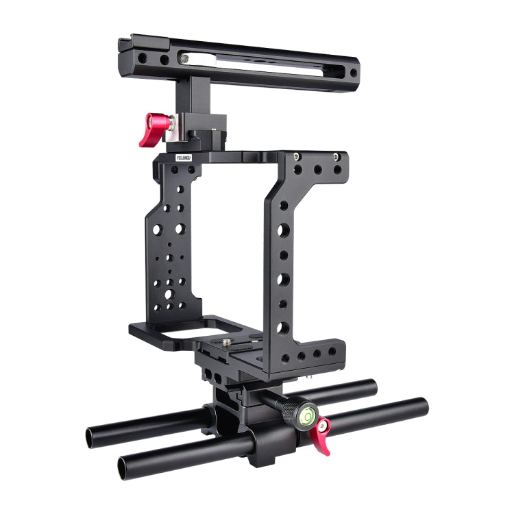 YELANGU C8 YLG0910 Handle Video Camera Cage Stabilizer(Black) - free shipping - PMC Jewellery - Order now!