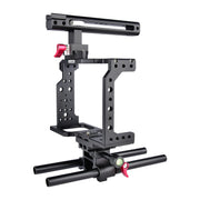 YELANGU C8 YLG0910 Handle Video Camera Cage Stabilizer(Black)
