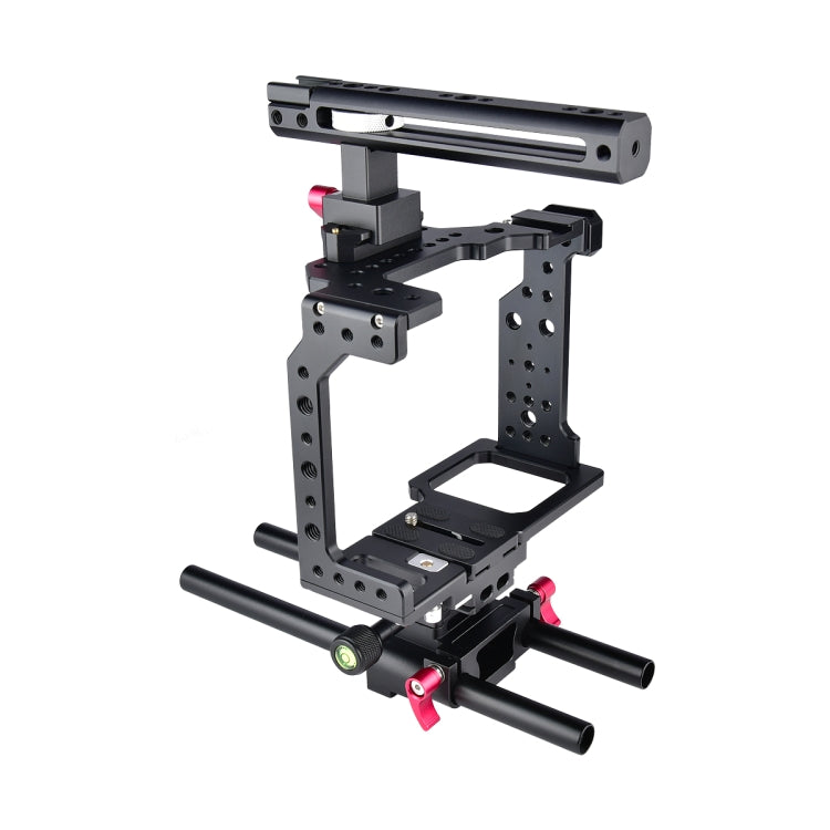 YELANGU C8 YLG0910 Handle Video Camera Cage Stabilizer(Black)