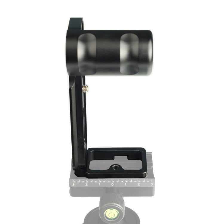 1/4 inch Vertical Shoot Quick Release L Plate Bracket Base Holder for FUJIFILM X-E3 (Black)