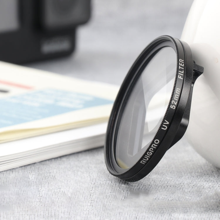 RUIGPRO for GoPro HERO 7/6 /5 Professional 52mm UV Lens Filter with Filter Adapter Ring & Lens Cap - free shipping - PMC TechLife - Order now!