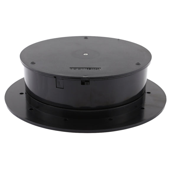 20cm 360 Degree Electric Rotating Turntable Display Stand Photography Video Shooting Props Turntable, Load 1.5kg, Powered by Battery & USB(Black)