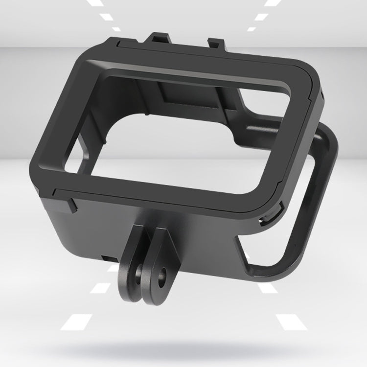 RUIGPRO for GoPro HERO8 Black Standard Border PC ABS Frame Mount Protective Case(Black) - free shipping - PMC TechLife - Order now!
