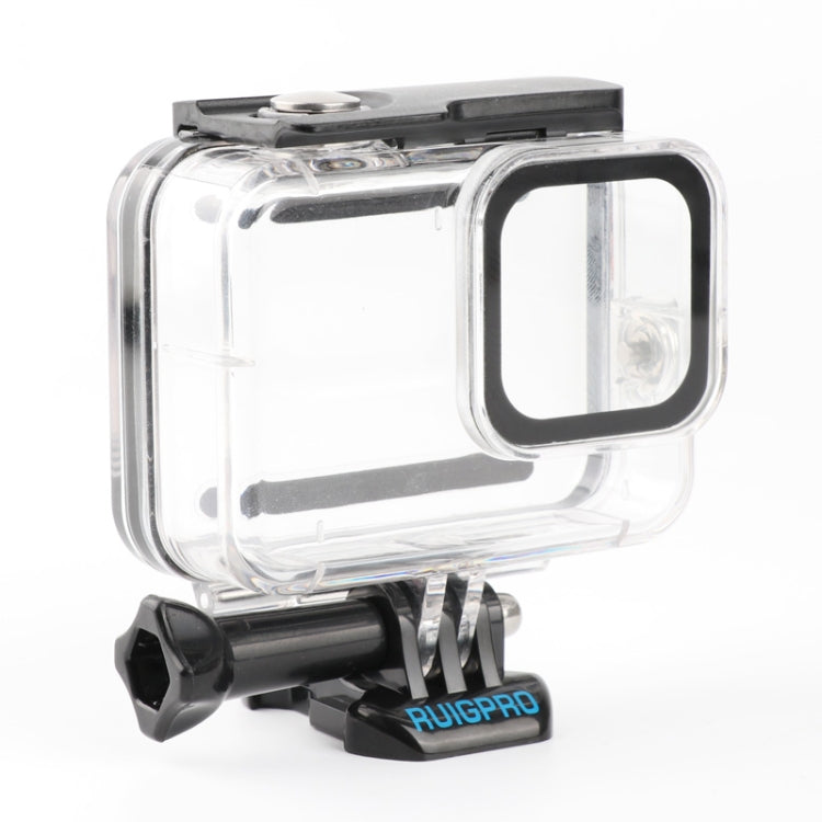 RUIGPRO for GoPro HERO8 Black 45m Waterproof Housing Protective Case with Buckle Basic Mount & Screw(Transparent) - free shipping - PMC TechLife - Order now!