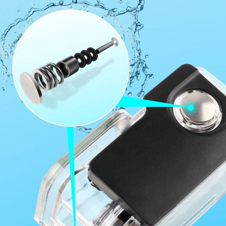 RUIGPRO for GoPro HERO8 Black 45m Waterproof Housing Protective Case with Buckle Basic Mount & Screw(Transparent) - free shipping - PMC TechLife - Order now!