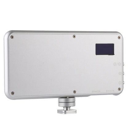 LED011S Pocket 180 LEDs Professional Vlogging Photography Video & Photo Studio Light with OLED Display & Cold Shoe Adapter Mount for Canon / Nikon DSLR Cameras - free shipping - PMC Jewellery - Order now!