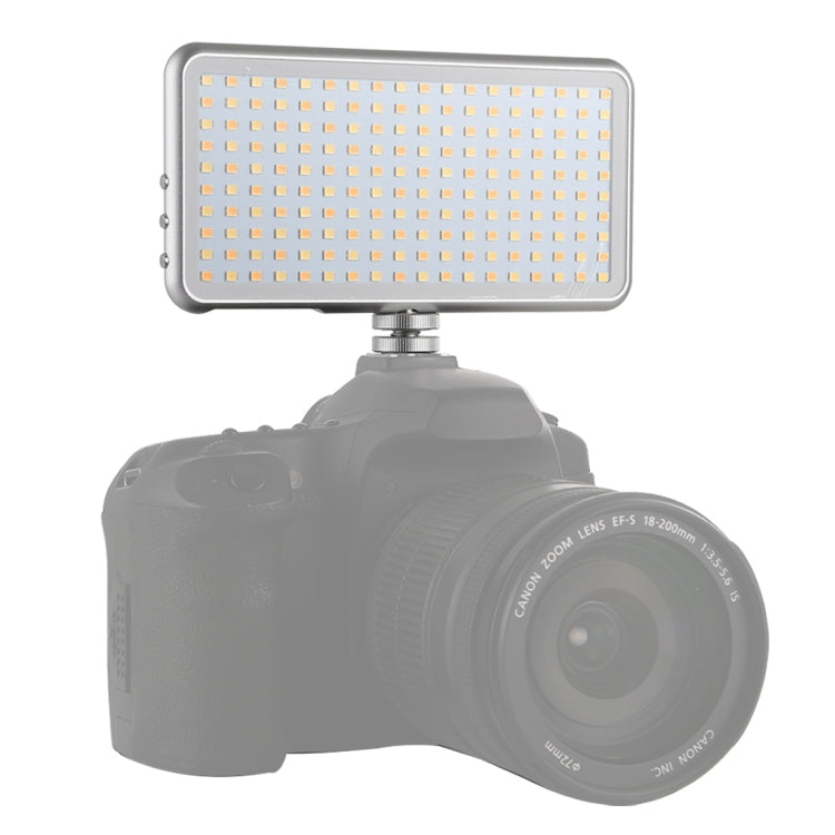 LED011S Pocket 180 LEDs Professional Vlogging Photography Video & Photo Studio Light with OLED Display & Cold Shoe Adapter Mount for Canon / Nikon DSLR Cameras - free shipping - PMC Jewellery - Order now!