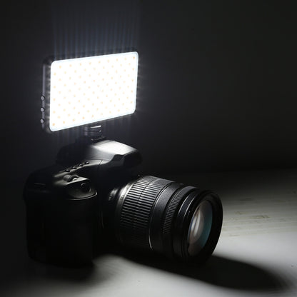 LED011S Pocket 180 LEDs Professional Vlogging Photography Video & Photo Studio Light with OLED Display & Cold Shoe Adapter Mount for Canon / Nikon DSLR Cameras - free shipping - PMC Jewellery - Order now!