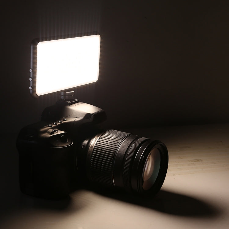 LED011S Pocket 180 LEDs Professional Vlogging Photography Video & Photo Studio Light with OLED Display & Cold Shoe Adapter Mount for Canon / Nikon DSLR Cameras - free shipping - PMC Jewellery - Order now!