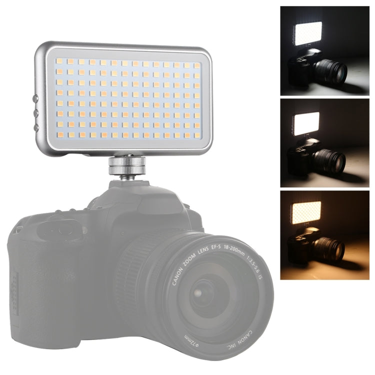 LED-013 Pocket 112 LEDs Professional Vlogging Photography Video & Photo Studio Light with OLED Display & Cold Shoe Adapter Mount for Canon / Nikon DSLR Cameras - free shipping - PMC TechLife - Order now!