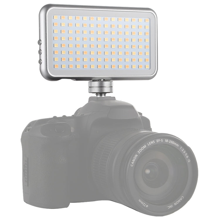 LED-013 Pocket 112 LEDs Professional Vlogging Photography Video & Photo Studio Light with OLED Display & Cold Shoe Adapter Mount for Canon / Nikon DSLR Cameras - free shipping - PMC Jewellery - Order now!