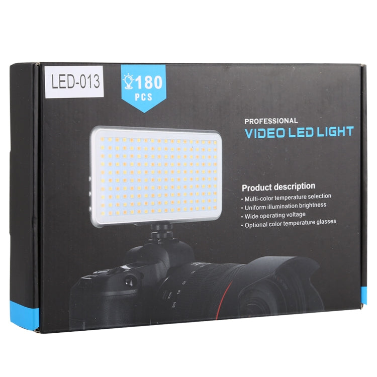LED-013 Pocket 112 LEDs Professional Vlogging Photography Video & Photo Studio Light with OLED Display & Cold Shoe Adapter Mount for Canon / Nikon DSLR Cameras - free shipping - PMC Jewellery - Order now!