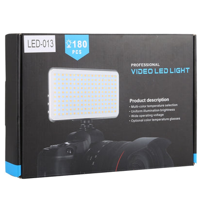 LED-013 Pocket 112 LEDs Professional Vlogging Photography Video & Photo Studio Light with OLED Display & Cold Shoe Adapter Mount for Canon / Nikon DSLR Cameras - free shipping - PMC Jewellery - Order now!