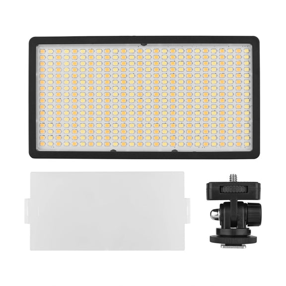 LED01 416 LEDs 3600LM Professional Vlogging Photography Video & Photo Studio Light for Canon / Nikon DSLR Cameras