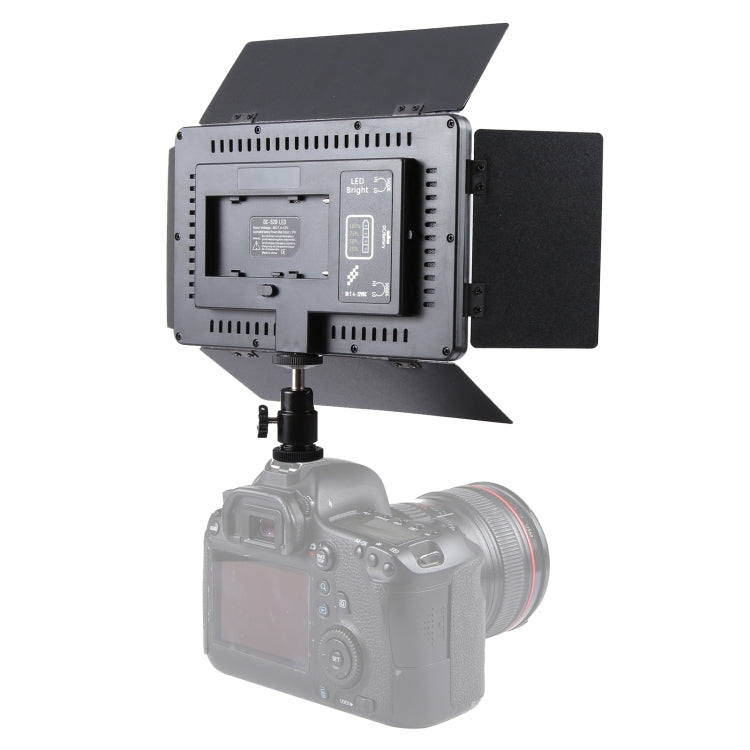 LED01 520 LEDs 4100LM Professional Vlogging Photography Video & Photo Studio Light for Canon / Nikon DSLR Cameras
