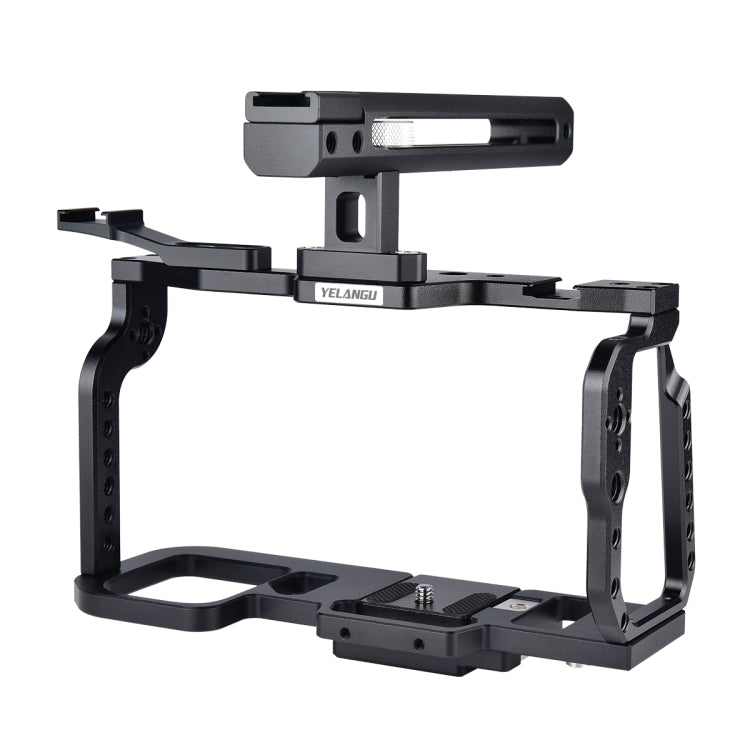 YELANGU C9-A YLG0911A Handle Video Camera Cage Stabilizer for DJI BMPCC 4K(Black) - free shipping - PMc TechLife - Order now!