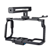 YELANGU C9-A YLG0911A Handle Video Camera Cage Stabilizer for DJI BMPCC 4K(Black)