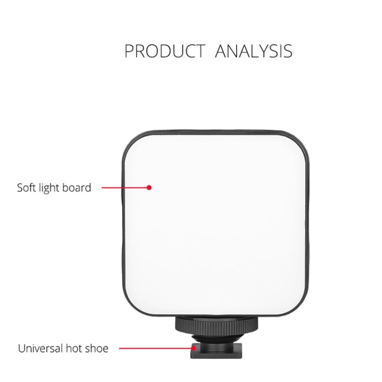 YELANGU LED01 49 LED Video Light for Camera / Video Camcorder (Black) - free shipping - PMC Jewellery - Order now!