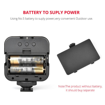 YELANGU LED01 49 LED Video Light for Camera / Video Camcorder (Black) - free shipping - PMC Jewellery - Order now!
