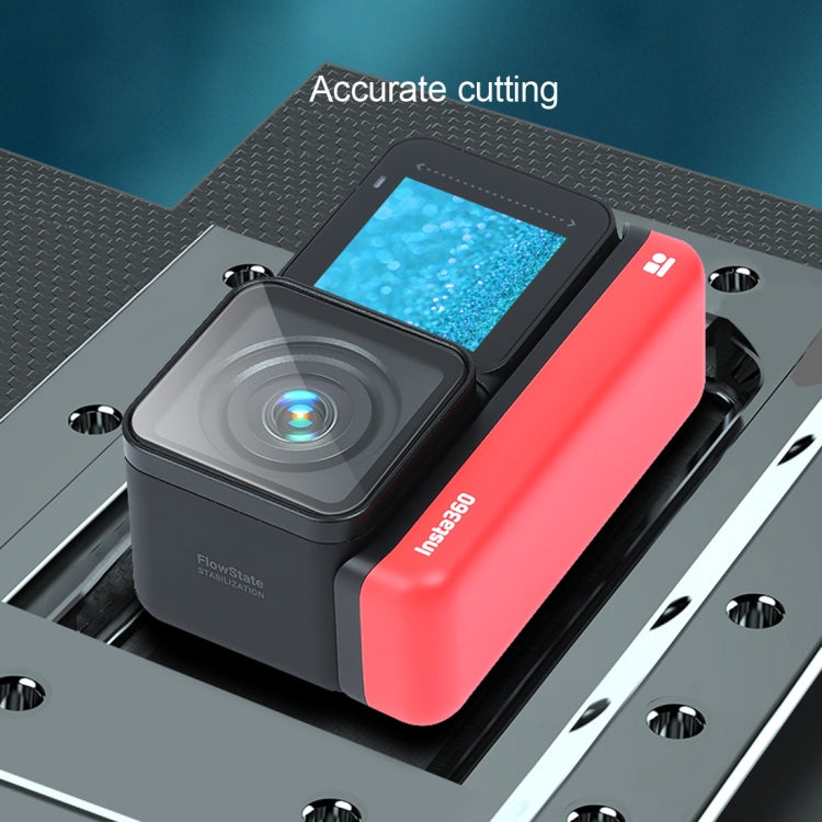 Lens + LCD Display Tempered Glass Film for Insta 360 One R 4K (Transparent) - Protective Film by PMC TechLife | Online Shopping South Africa | PMC TechLife