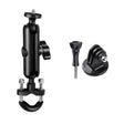 9cm Connecting Rod 20mm Ball Head Motorcycle Handlebar Fixed Mount Holder with Tripod Adapter & Screw for GoPro, Insta360, DJI and Other Action Cameras(Black) - free shipping - PMC TechLife - Order now!