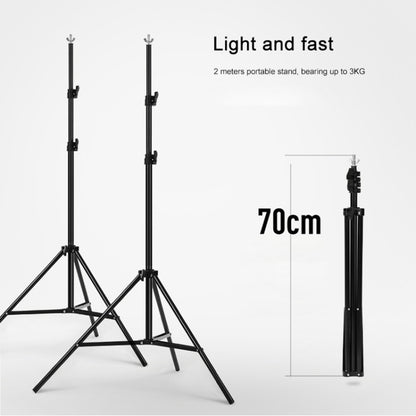 200x200cm Photo Studio Background Support Stand Backdrop Crossbar Bracket Kit - free shipping - PMC Jewellery - Order now!