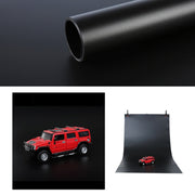 70x200cm T-Shape Photo Studio Background Support Stand Backdrop Crossbar Bracket Kit with 70x140cm Black / White PVC Backdrops