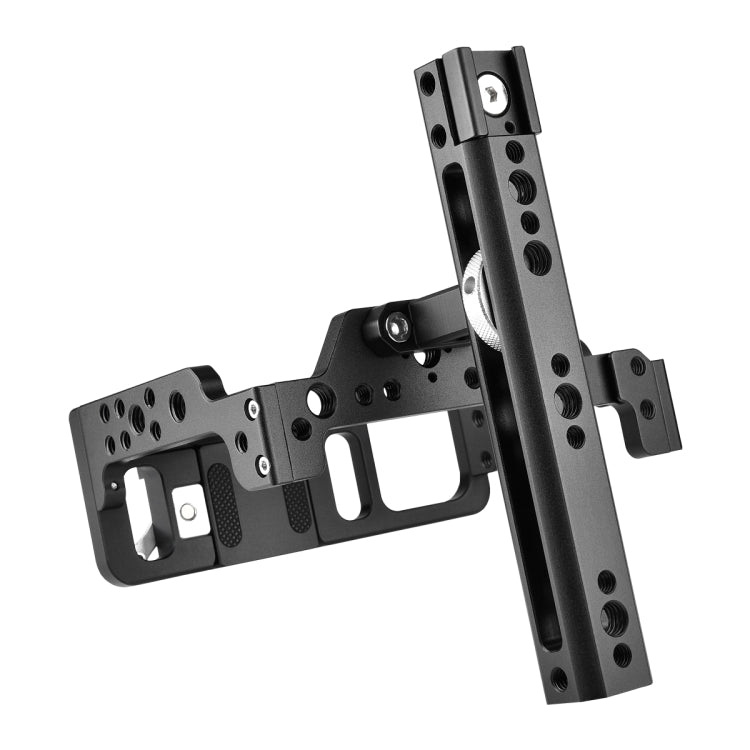 YELANGU C15-B YLG0711A-A Video Camera Cage Stabilizer with Handle for Nikon Z6 / Z7(Black)