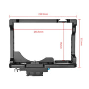 YELANGU C15-A YLG0711A-A01 Video Camera Cage Stabilizer for Nikon Z6 / Z7 (Black)