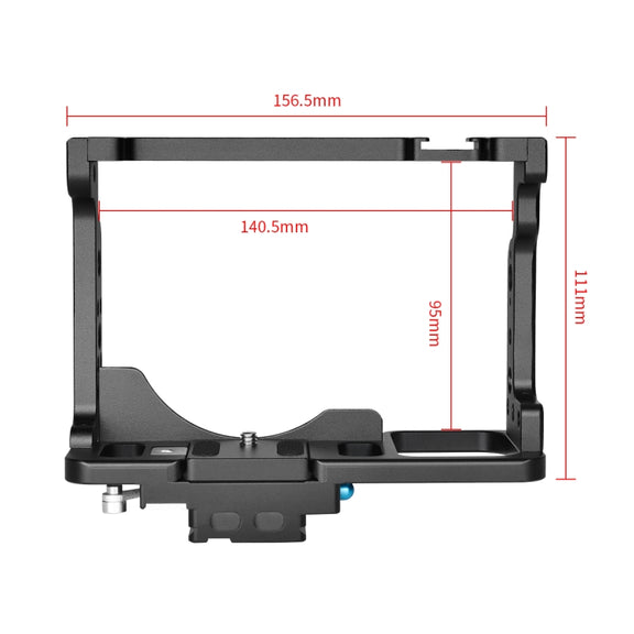 YELANGU C15-A YLG0711A-A01 Video Camera Cage Stabilizer for Nikon Z6 / Z7 (Black)