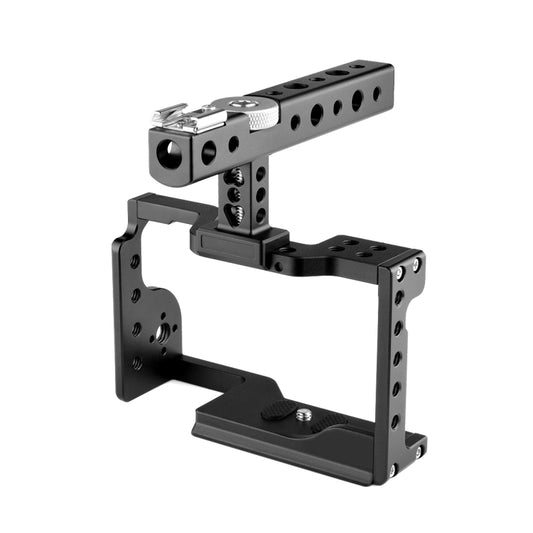 YELANGU C17 YLG0913A Video Camera Cage Stabilizer with Handle for Sony A6600 (Black) - free shipping - PMC Jewellery - Order now!