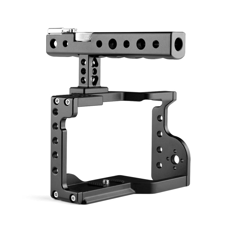 YELANGU C17 YLG0913A Video Camera Cage Stabilizer with Handle for Sony A6600 (Black) - free shipping - PMC Jewellery - Order now!