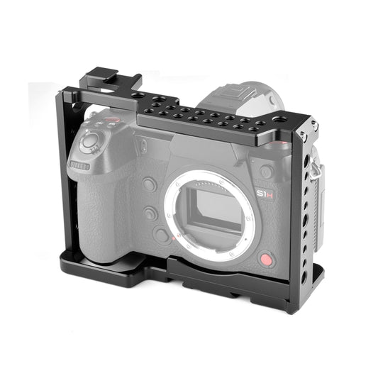YELANGU C18 YLG0915A-A Video Camera Cage Stabilizer for Panasonic Lumix DC-S1H / DC-S1 / DC-S1R (Black) - free shipping - PMC Jewellery - Order now!