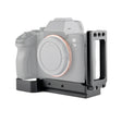 YELANGU CL6 YLG0712A Vertical Shoot Quick Release L Plate Bracket Base Holder for Sony A9 (ILCE-9) / A7 III/ A7R III(Black) - free shipping - PMC TechLife - Order now!