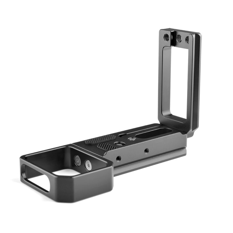 YELANGU CL6 YLG0712A Vertical Shoot Quick Release L Plate Bracket Base Holder for Sony A9 (ILCE-9) / A7 III/ A7R III(Black)