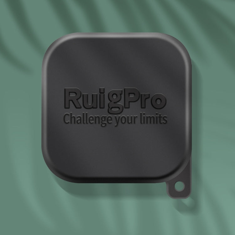 RUIGPRO for GoPro HERO10 Black / HERO9 Black Soft Rubber Scratch-resistant Camera Lens Protective Cap Cover (Black) - Lens Cover by RUIGPRO | Online Shopping South Africa | PMC TechLife | Buy Now Pay Later Mobicred