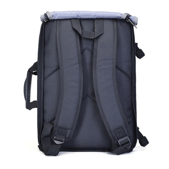 CADEN D28 Portable Multifunctional Single and Double Shoulder Camera Bag With Strap(Black)
