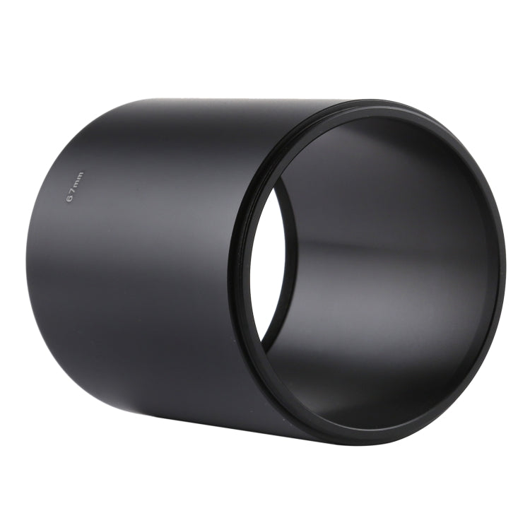 67mm Thread Type Straight Tube Full Metal Lens Hood Shade for Medium Telephoto Lens - free shipping - PMC TechLife - Order now!