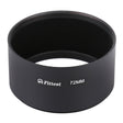 FITTEST 72mm Thread Type Straight Tube Full Metal Lens Hood Shade for Medium Telephoto Lens - free shipping - PMC TechLife - Order now!